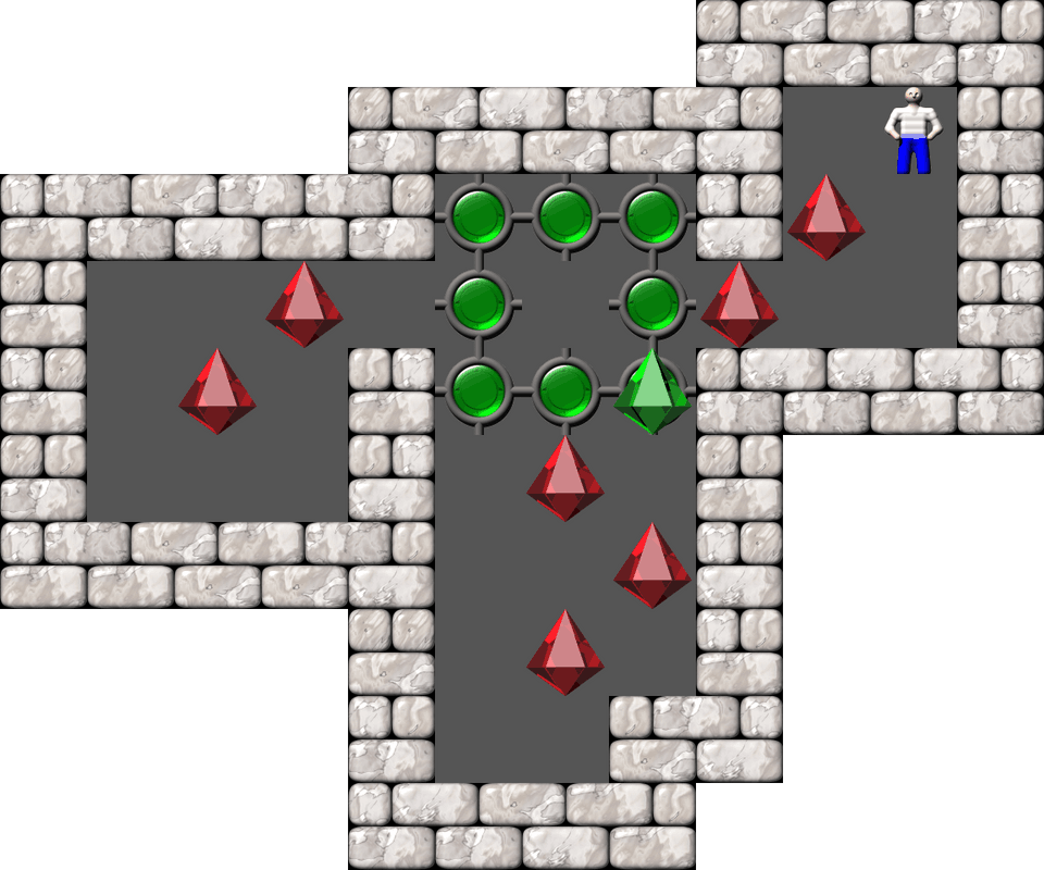 Sokoban Monry Collection level 121